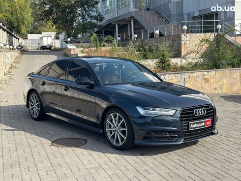Audi A6 2018 синий - фото 3