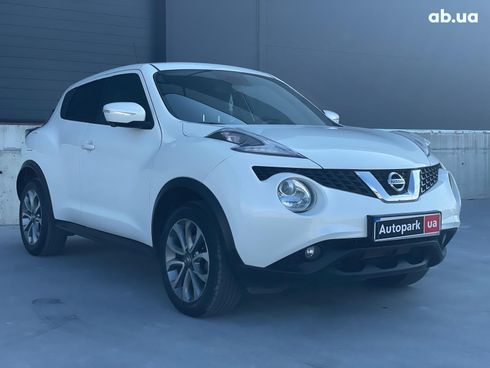 Nissan Juke 2014 белый - фото 3