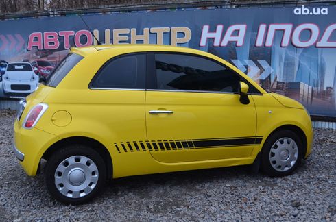 Fiat 500 2011 желтый - фото 6