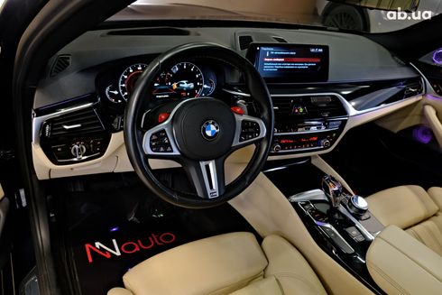 BMW 5 серия 2018 синий - фото 7