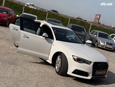 Audi A6 2015 белый - фото 16