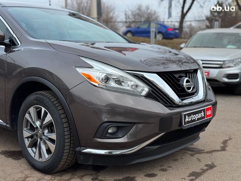 Nissan Murano 2016 коричневый - фото 36