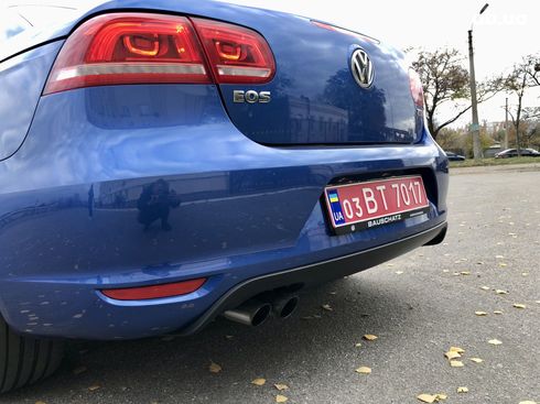 Volkswagen Eos 2013 синий - фото 9