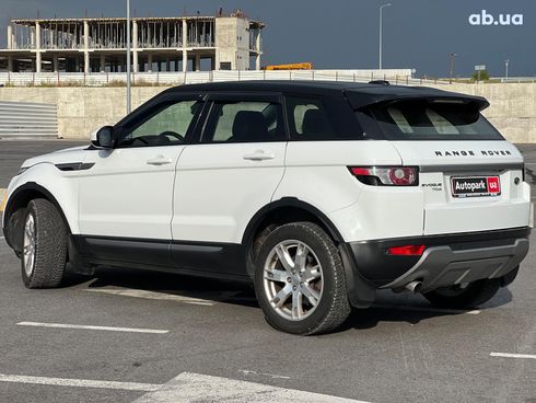 Land Rover Range Rover Evoque 2013 белый - фото 7