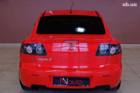 Mazda 3 2007 красный - фото 6
