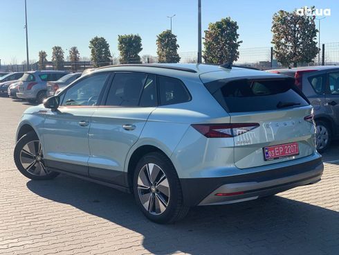 Skoda Enyaq 2021 голубой - фото 8