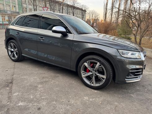 Audi SQ5 2018 серый - фото 7