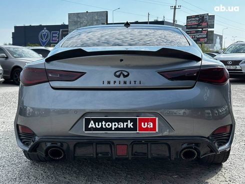Infiniti Q60 2018 серый - фото 9