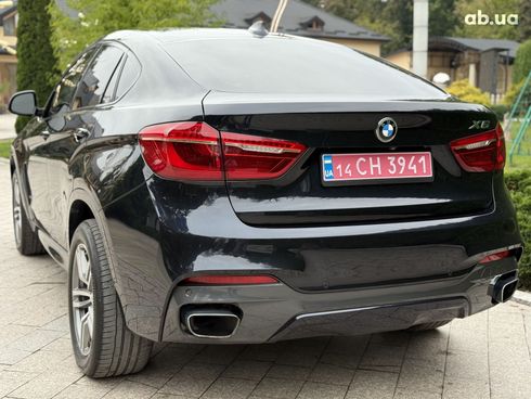 BMW X6 2018 синий - фото 5