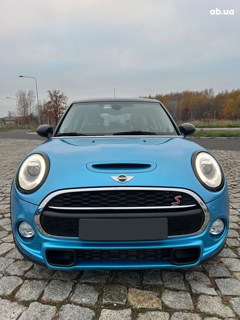 MINI Cooper S Hatch 2017 синий - фото 2