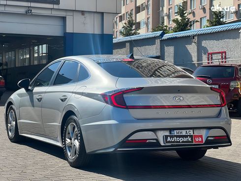 Hyundai Sonata 2020 серый - фото 10