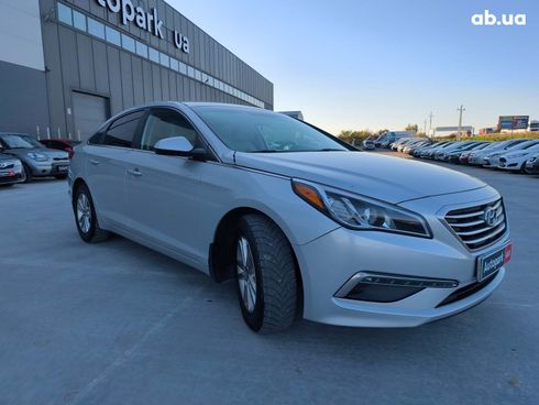 Hyundai Sonata 2015 серый - фото 12