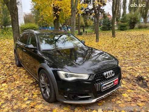 Audi a6 allroad 2015 черный - фото 3