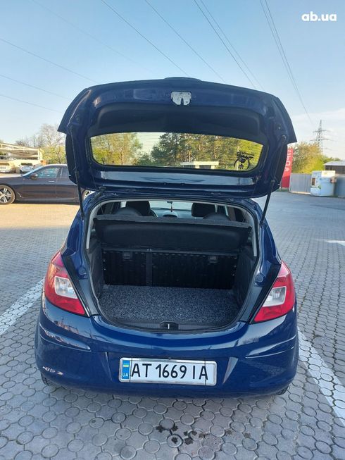 Opel Corsa 2010 синий - фото 7
