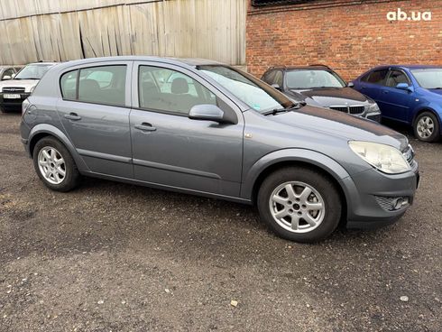 Opel astra h 2007 серый - фото 4