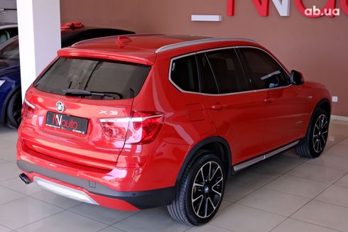BMW X3 2017 красный - фото 5