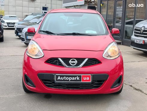 Nissan Micra 2014 красный - фото 2