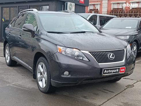 Lexus RX 2010 серый - фото 3