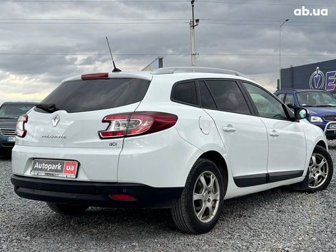 Renault Megane 2012 белый - фото 9