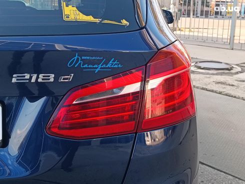 BMW 2 серия 2016 синий - фото 7