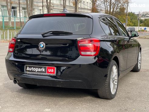 BMW 1 серия 2012 черный - фото 11