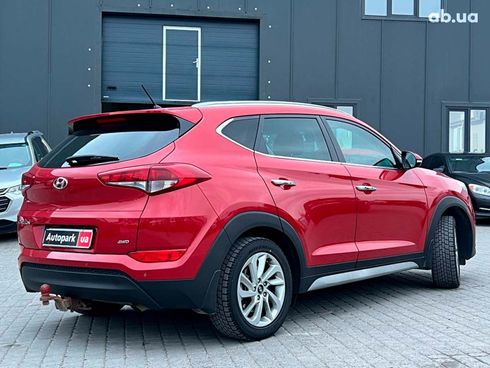 Hyundai Tucson 2017 красный - фото 8