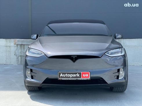 Tesla Model X 2019 серый - фото 2