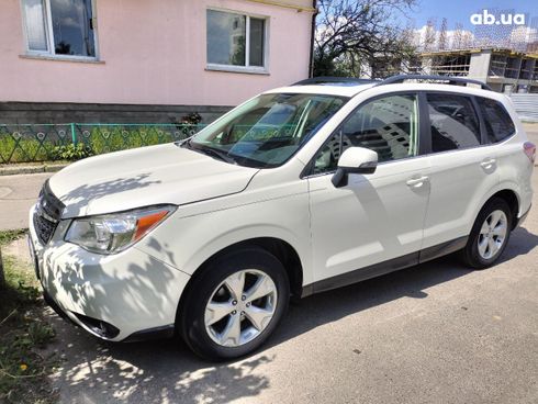 Subaru Forester 2014 белый - фото 6