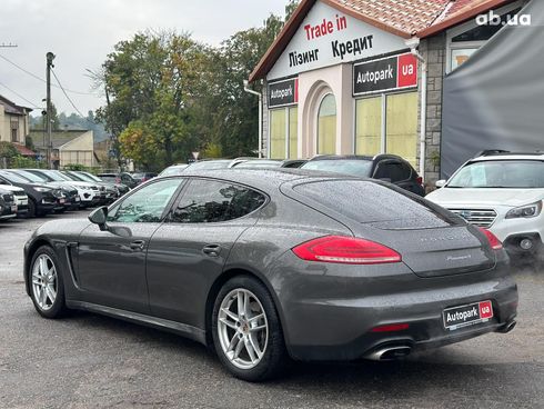 Porsche Panamera 2013 серый - фото 10