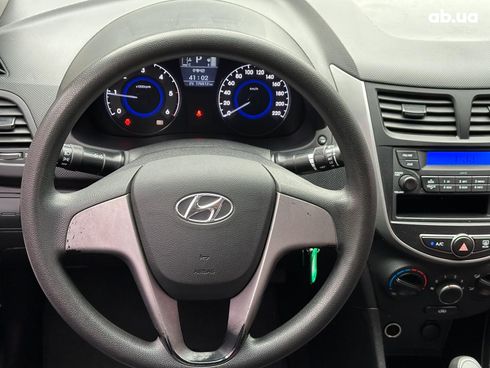 Hyundai Accent 2016 синий - фото 33