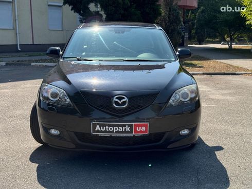 Mazda 3 2007 черный - фото 8