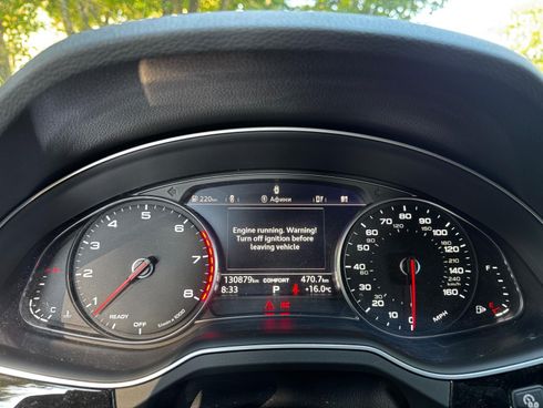 Audi Q7 2016 серый - фото 23