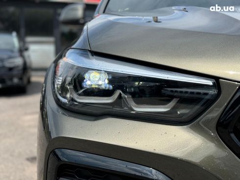 BMW X6 2022 зеленый - фото 5