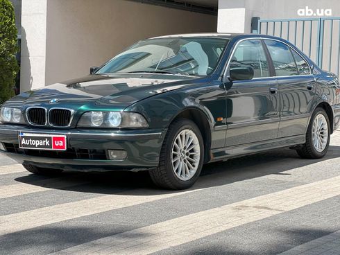 BMW 5 серия 2000 зеленый - фото 11