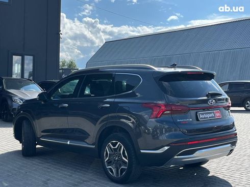Hyundai Santa Fe 2021 серый - фото 34