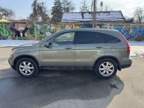 Honda CR-V 2008 зеленый - фото 5