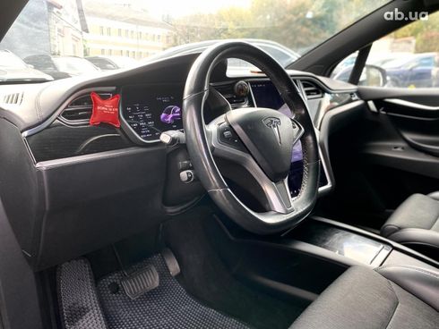 Tesla Model X 2018 серый - фото 24