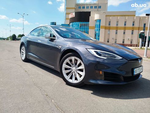 Tesla Model S 2018 серый - фото 5