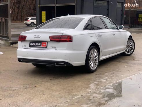 Audi A6 2015 белый - фото 8