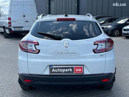 Renault Megane 2012 белый - фото 6