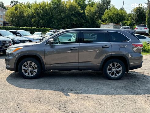 Toyota Highlander 2014 серый - фото 40