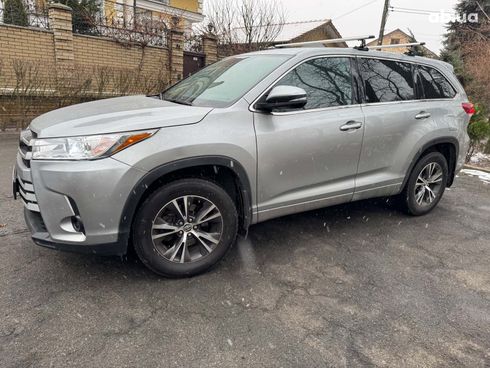 Toyota Highlander 2018 серый - фото 10