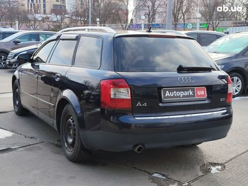 Audi A4 2003 синий - фото 4