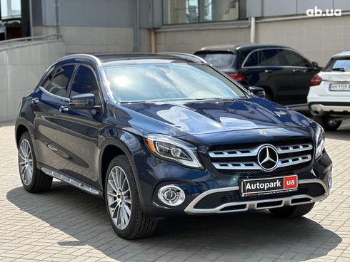 Mercedes-Benz GLA-Класс 2019 синий - фото 3