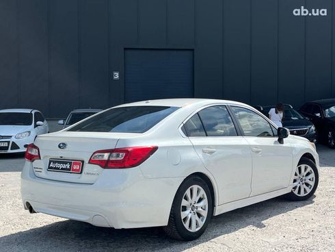 Subaru Legacy 2014 белый - фото 7