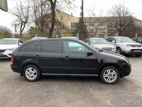 Skoda Fabia 2004 черный - фото 4