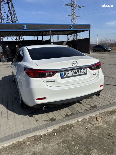 Mazda 6 2014 белый - фото 12