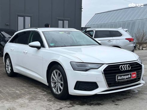 Audi A6 2019 белый - фото 3