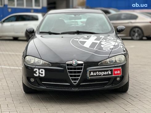 Alfa Romeo 147 2008 черный - фото 2