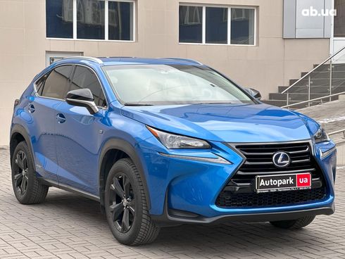 Lexus NX 2016 синий - фото 3